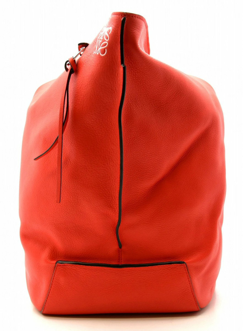 Loewe Anton Body Bag Shoulder Hobo Crossbody Leather Red